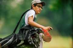 Gilbert Hernandez, Caddie at Clovernook Country Club