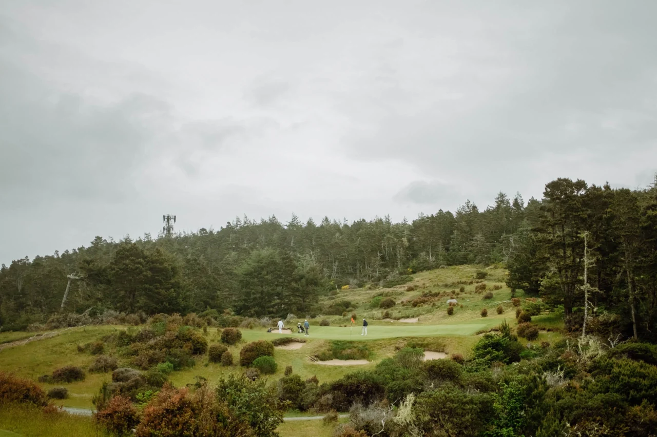 Playing 18 Bandon Trails