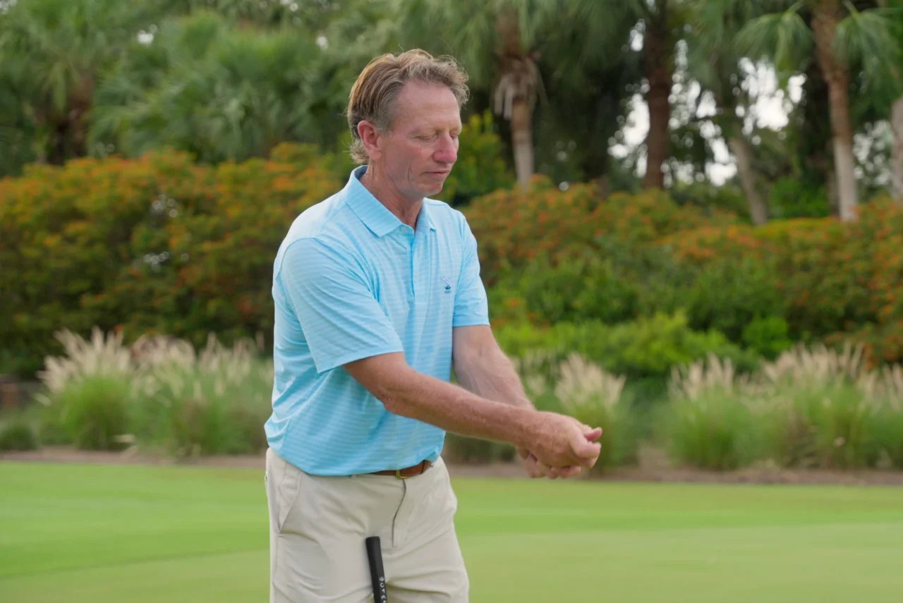 Brad Faxon putting process