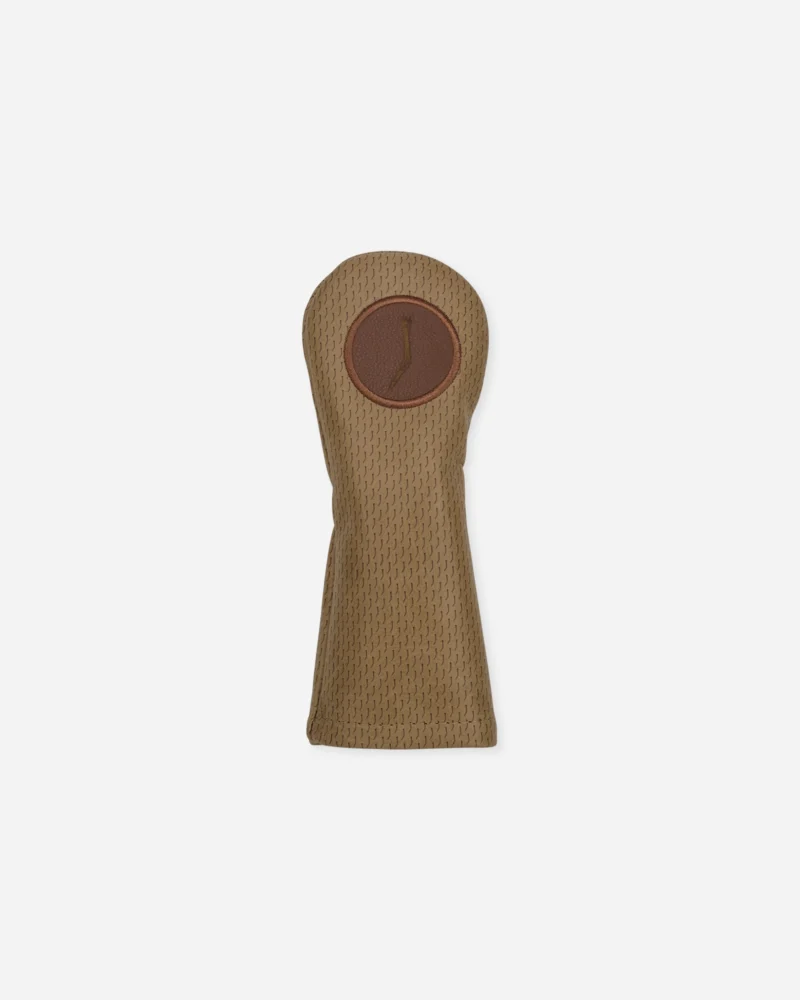 BTS Printed Leather Headcovers- Hybrid - Tan