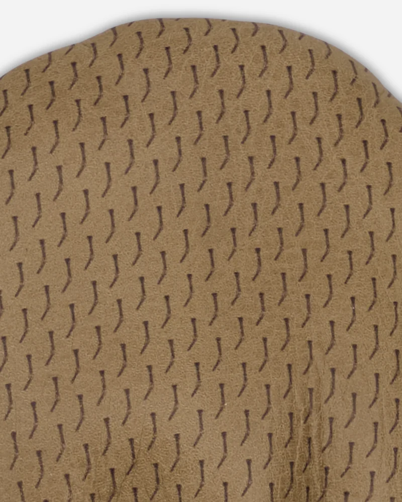 BTS Printed Leather Headcover - Tan