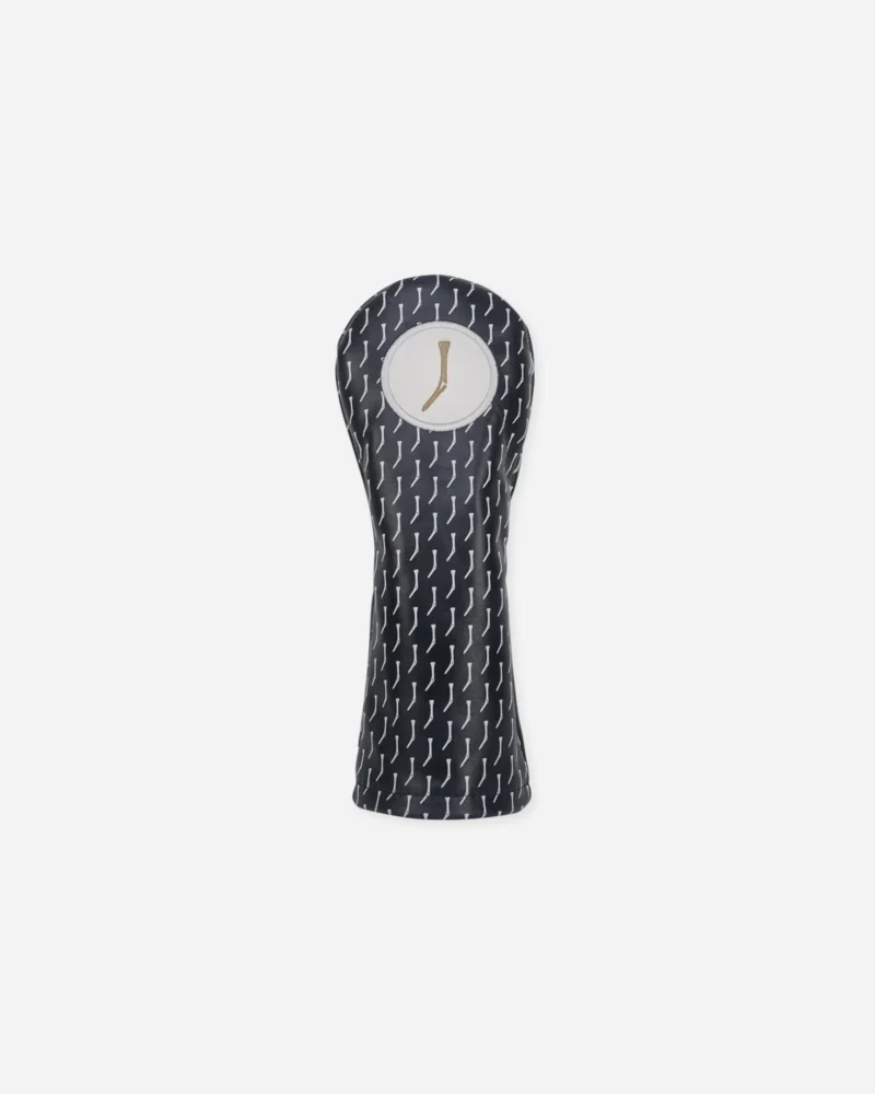 BTS Printed Leather Headcover - Fairway - Navy