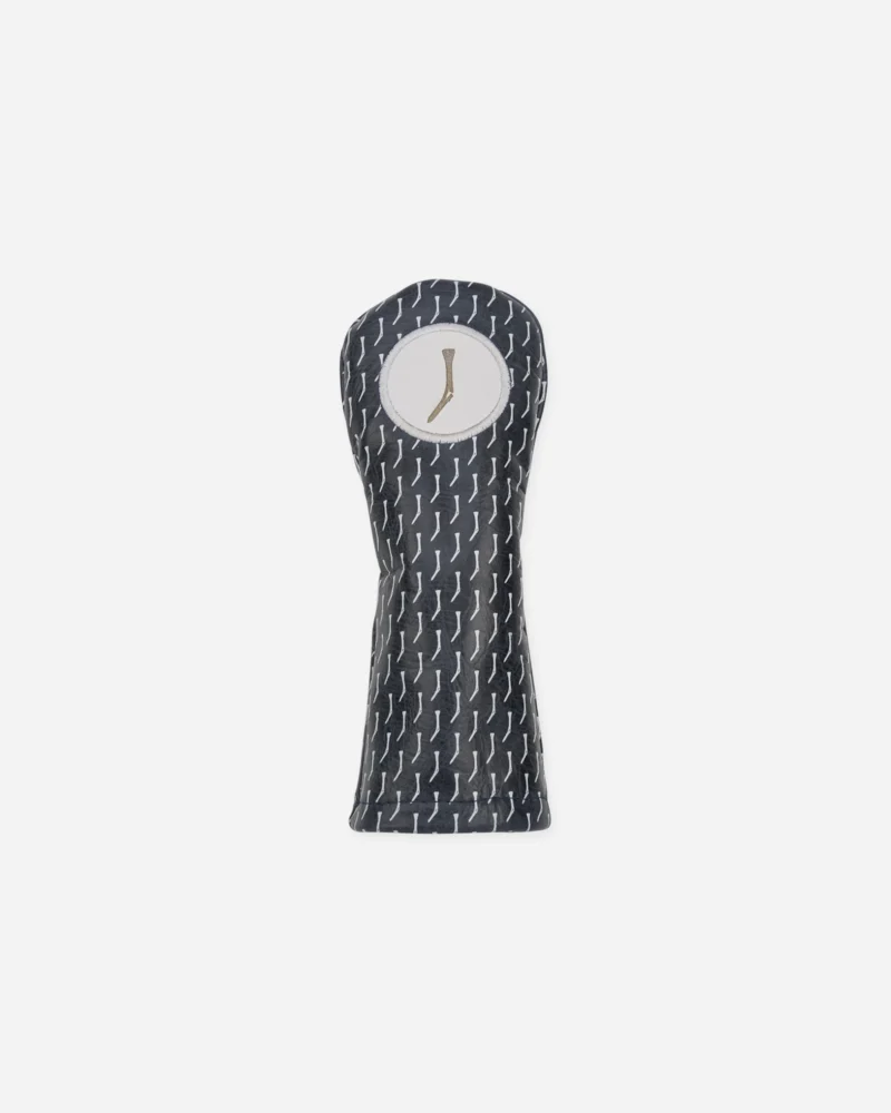 BTS Printed Leather Headcover - Hybrid - Navy