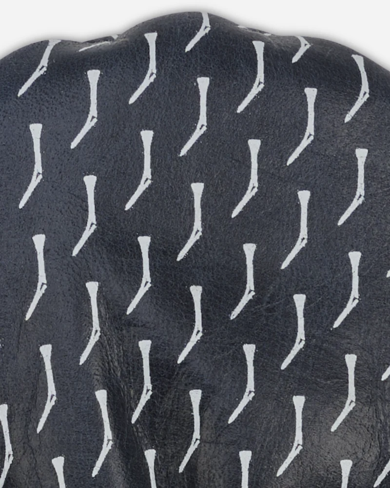 BTS Printed Leather Headcovers - Navy