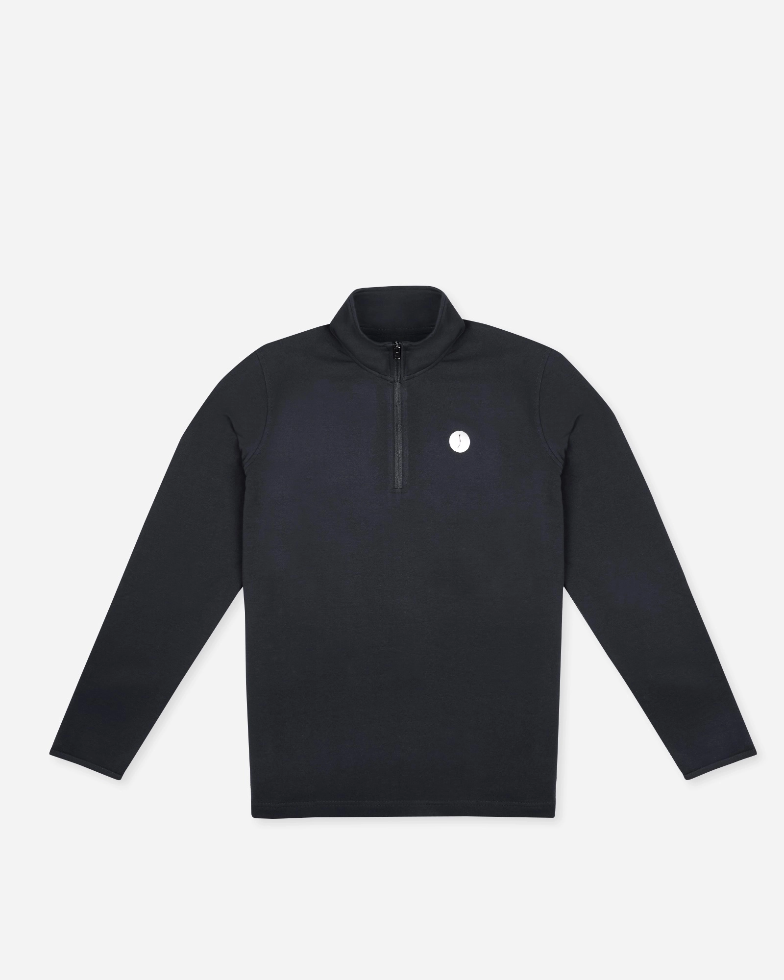 FL-TGJ-233325-BLK_FRONT_FLAT 2025 BTS Qtr Zip Performance Fleece