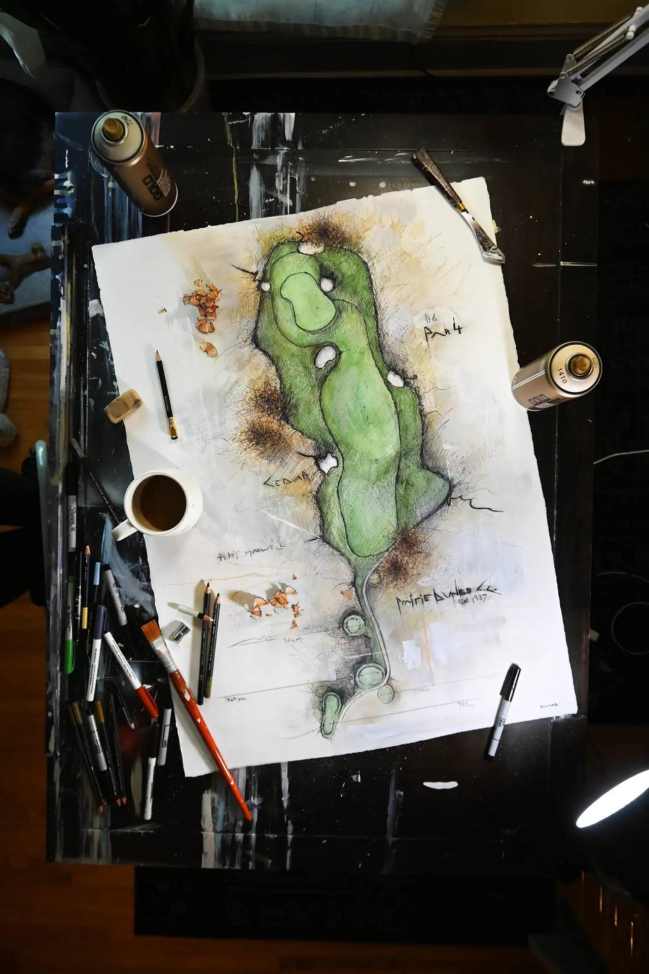 Prairie Dunes Yardage Book No. 34