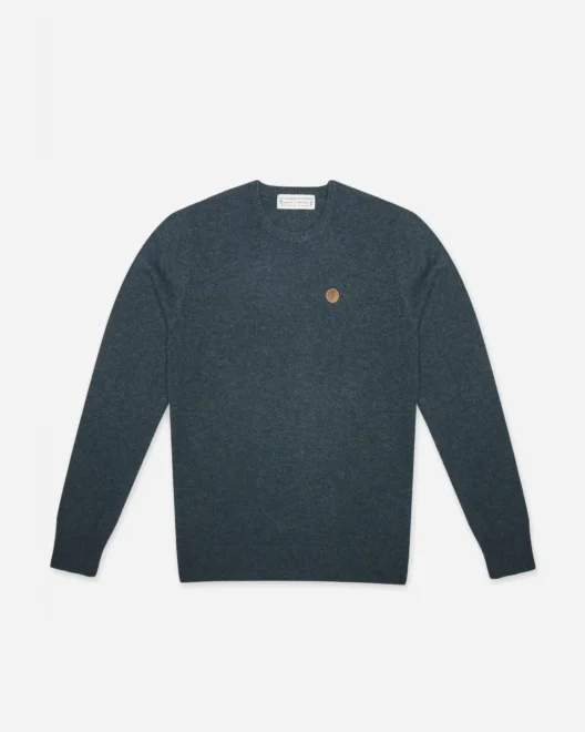 BTS x H&B THE SHAW CREW SWEATER Heather Ivy