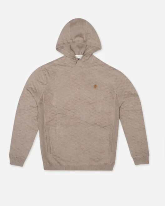 BTS x H&B THE WALLACE HOODED SWEATER Heather Dune