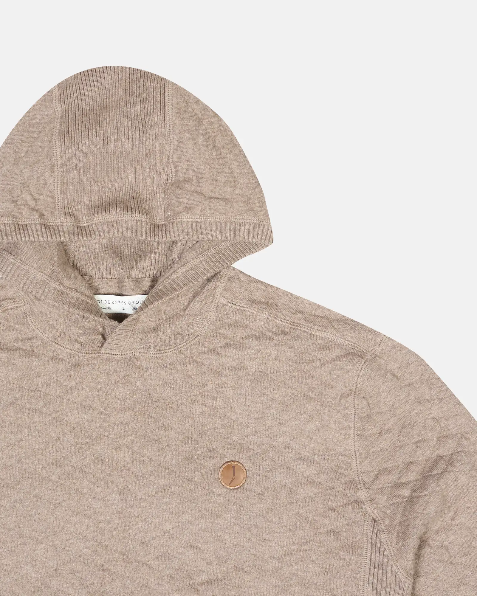 OW-HB-2344-HTRDN_ZOOMED_ART BTS x H&B THE WALLACE HOODED SWEATER Heather Dune