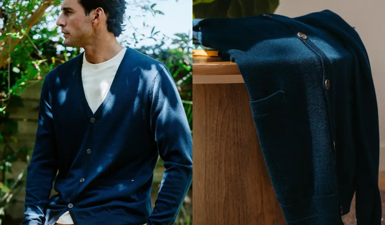 The BTS Cardigan - The Golfer's Journal