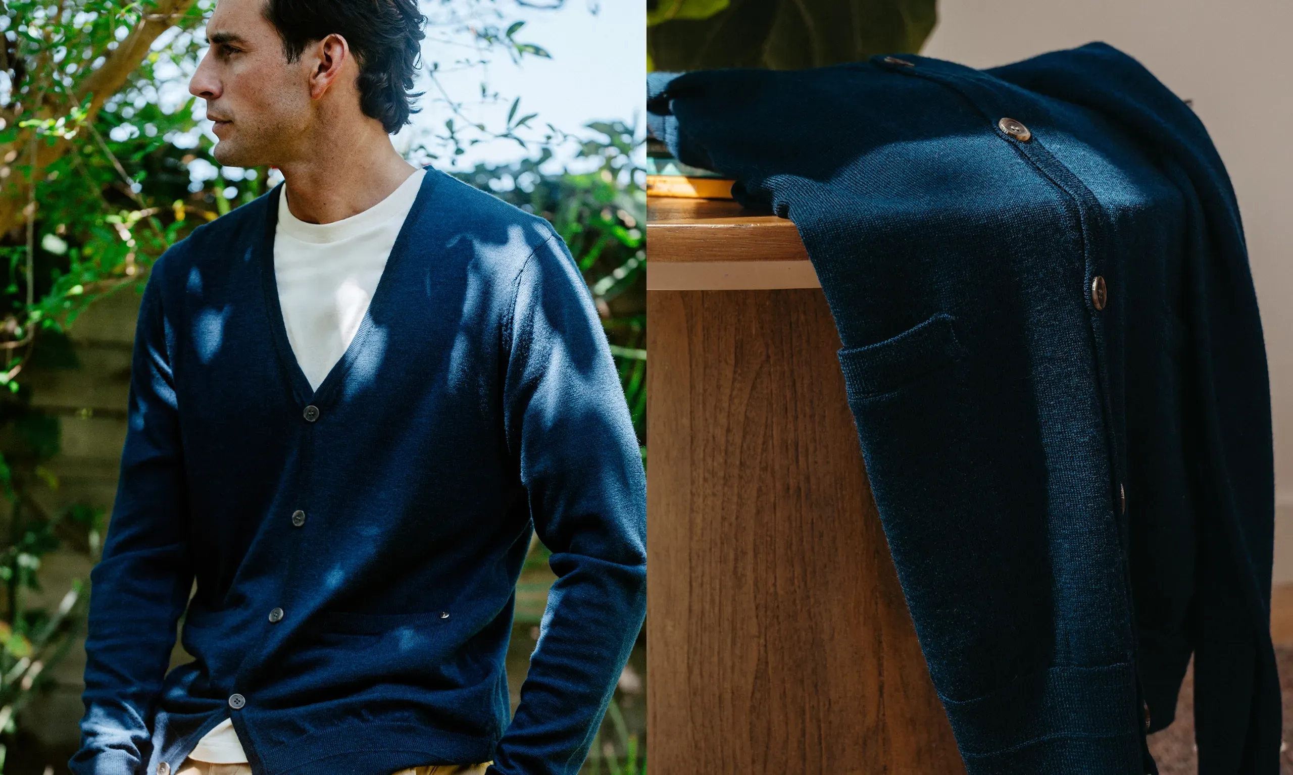 The BTS Cardigan - The Golfer's Journal